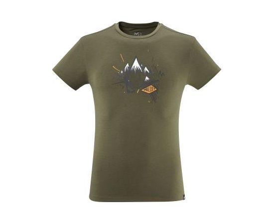 Millet Boulder TS SS / Tumši zaļa / L Рубашки