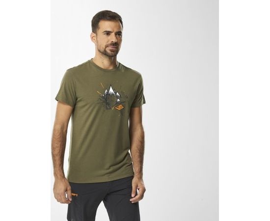 Millet Boulder TS SS / Tumši zaļa / L Рубашки