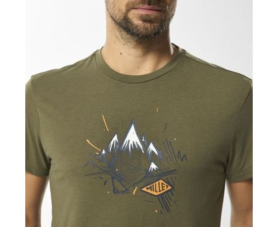 Millet Boulder TS SS / Tumši zaļa / L Рубашки