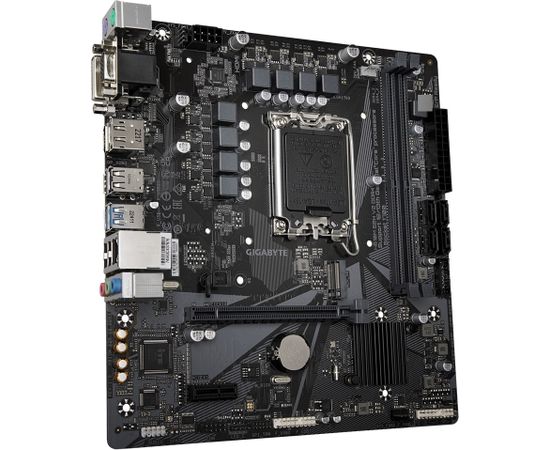 Gigabyte H610M S2H V2 DDR4 Processor family Intel, Processor socket  LGA1700, DDR4 DIMM, Memory slots 2, Supported hard disk drive interfaces 	SATA, M.2, Number of SATA connectors 4, Chipset Intel H610 Express, Micro ATX