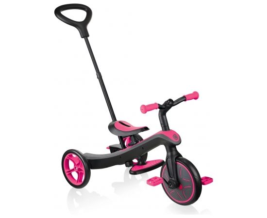 Globber Tricycle and Balance Bike Trike Explorer 4in1 Pink