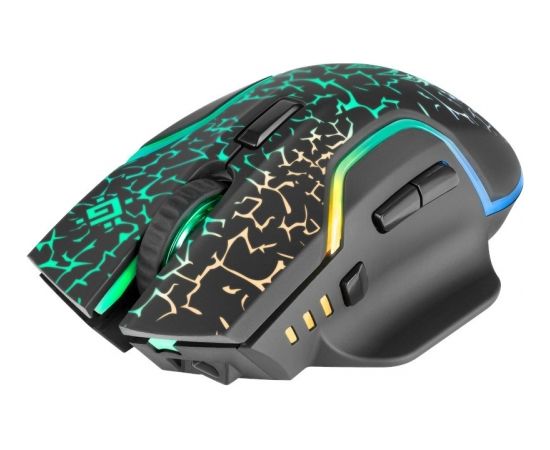 DEFENDER MOUSE GM-067 ONESHOT OPTIC RF RGB 3200dpi 7P