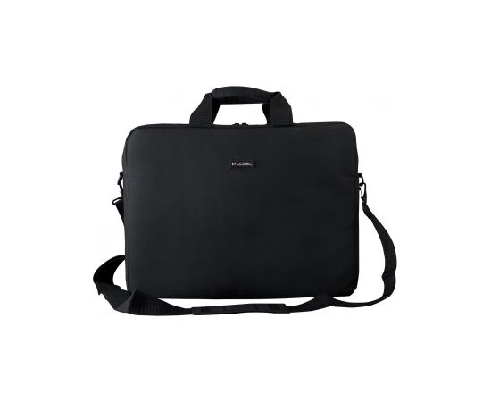 Logic 3 Modecom LOGIC BASIC notebook case 39.6 cm (15.6") Briefcase Black