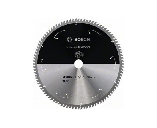Griešanas disks Bosch Standard for Wood 2608837744; 305x30 mm; Z96