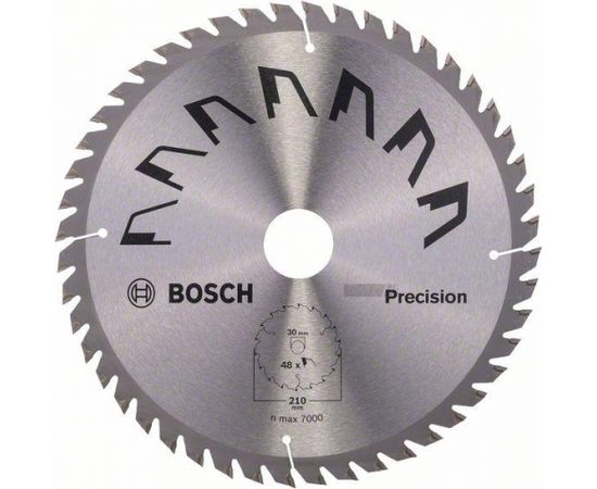 Griešanas disks Bosch 2609256873; 210x30 mm; Z48