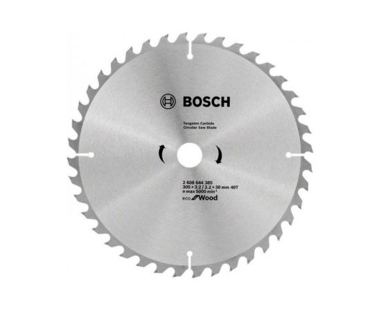 Griešanas disks Bosch Eco for Wood 2608644385; 305x30 mm; Z40