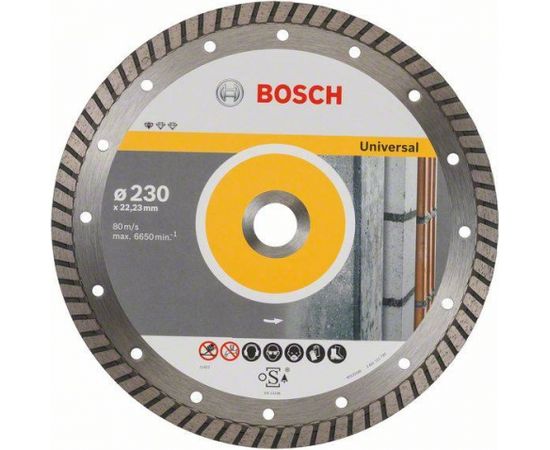 Dimanta griešanas disks Bosch 2608603252; 230x22,23 mm; 10 gab.