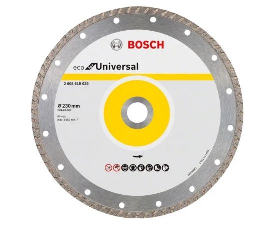 Dimanta griešanas disks Bosch 2608615039; 230x22,23 mm