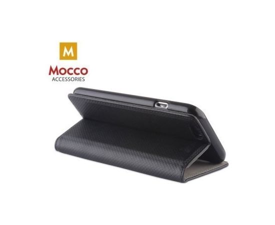 Mocco Smart Magnet Book Case Grāmatveida Maks Telefonam Huawei P9 Lite Melns