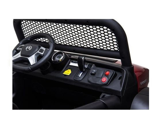 Bērnu elektromobilis "Mercedes Unimog", balts Bērnu elektriskās automašīnas