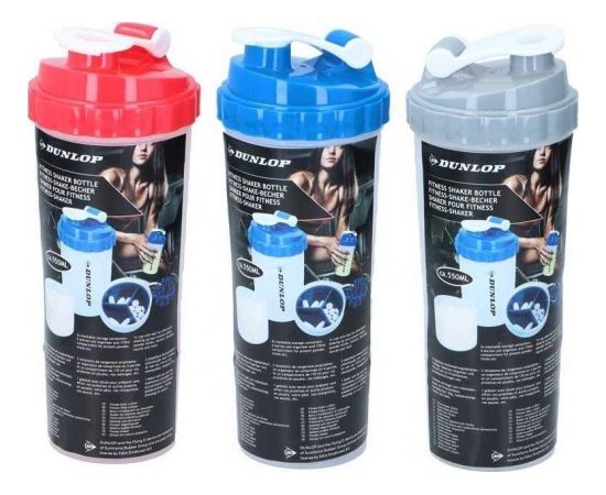 Dunlop Dunlop - Butelka sportowa shaker z wygodnym zamykaniem 550 ml