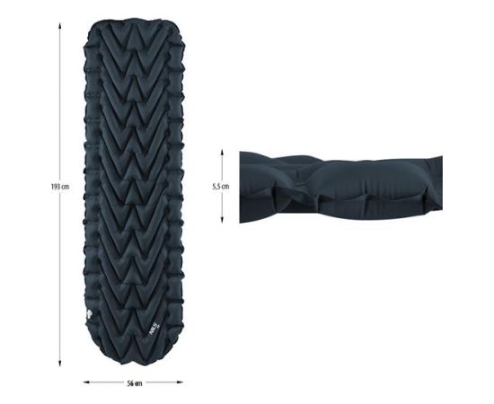 Piepūšams paklājiņš NC4005 DARK GRAY TOURIST MAT NILS CAMP