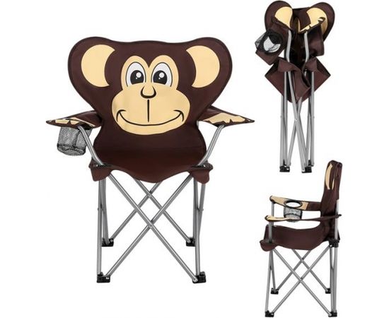 Nils Camp Bērnu ceļojumu krēsls NC3029 MONKEY CHAIR NILS