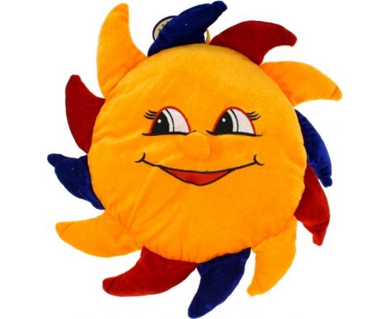 Sun Day Plīša saule 18 cm (S0502) 053107