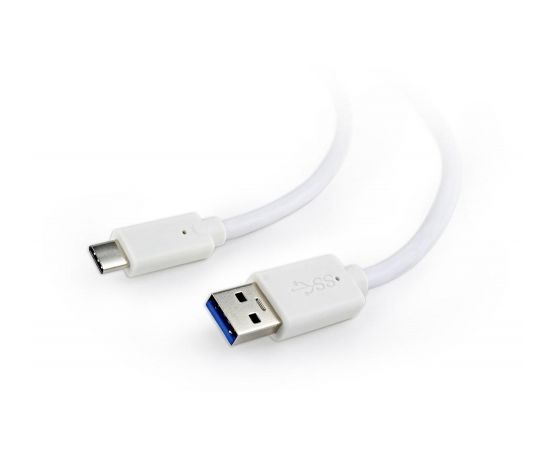 Gembird USB 3.0 cable to type-C (AM/CM), 1m, white