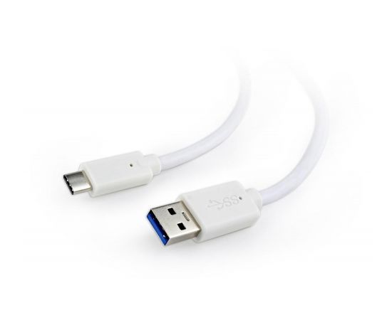 Gembird USB 3.0 cable to type-C (AM/CM), 1.8m, white