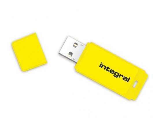 Integral USB Flash Drive NEON 16GB USB 2.0 - Yellow