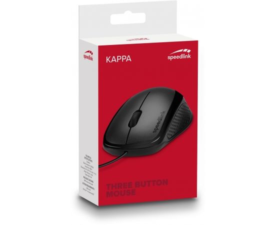 Speedlink mouse Kappa USB, black (SL-610011-BK)