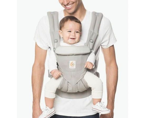 ERGOBABY ķengursoma Omni 360 Pearl grey BCS360GRY Bērnu pārnēsāšanai