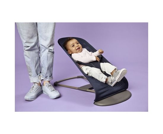 Šūpuļkrēsls BABYBJÖRN Bliss Navy blue Mesh, 006003