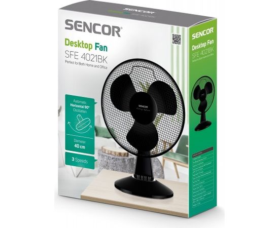 Desktop fan Sencor 40 cm SFE4021BK