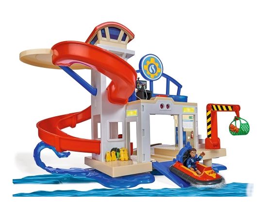 Simba Fireman Sam new water station play building