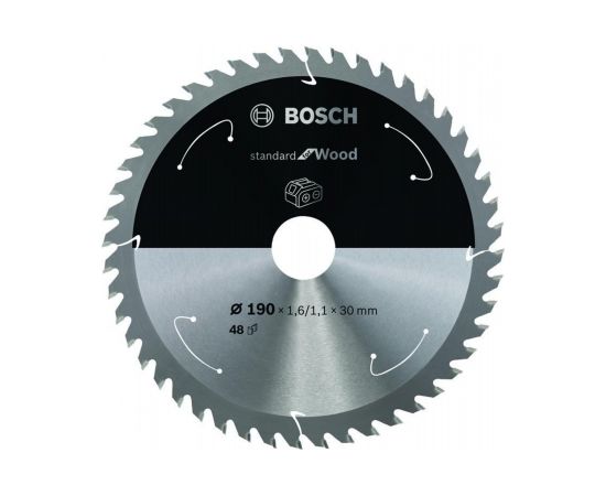 Griešanas disks Bosch 2608837710; 190x30 mm; Z48