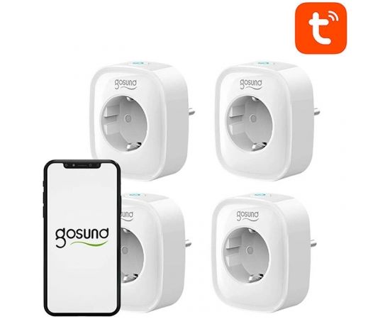 Smart socket WiFi Gosund SP1 (4-pack) Tuya