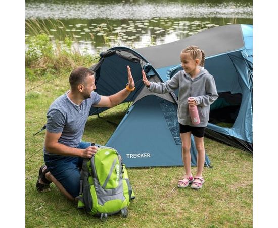 NC6012 BLUE-GRAY CAMPING Telts TREKKER NILS CAMP