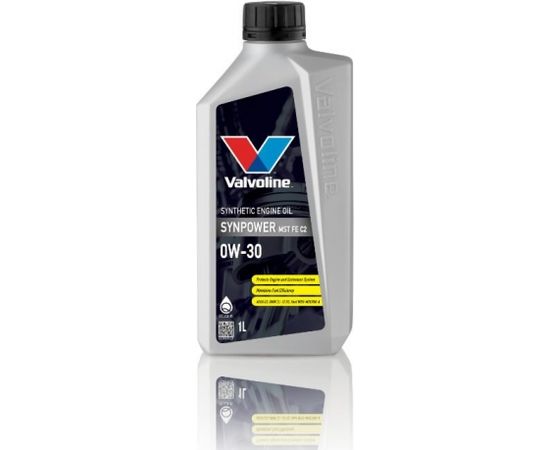 Motoreļļa Synpower MST FE C2 0W30 1L, Valvoline