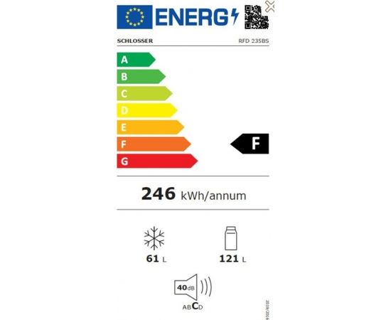 Refrigerator Schlosser RFD235BS