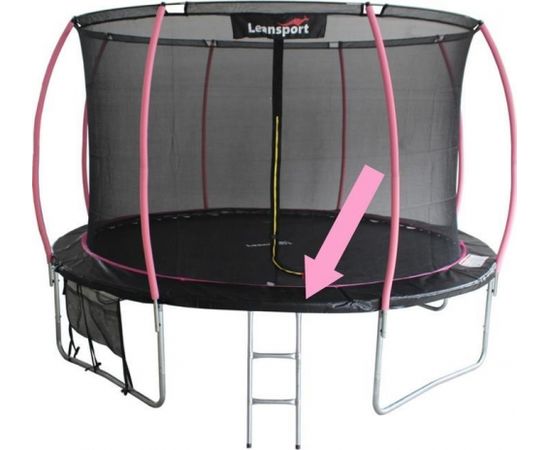 Lean Sport Osłona na sprężyny do Trampoliny Sport Max 8ft Czarno-Różowa