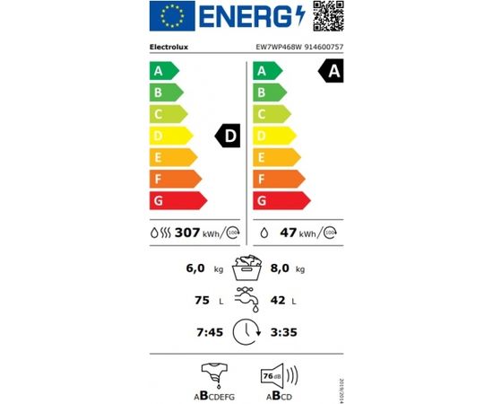 Electrolux EW7WP468W