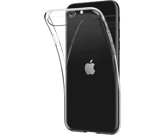 Fusion Ultra Back Case 0.3 mm Izturīgs Silikona Aizsargapvalks Priekš Apple iPhone SE 2020 | 2022 Caurspīdīgs
