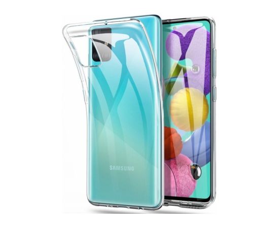 Mocco Ultra Back Case 1 mm Aizmugurējais Silikona Apvalks Priekš Samsung Galaxy A53 5G Caurspīdīgs