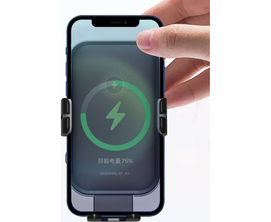XO  WX027 15W Automašīnas turētājs ar induktīvo uzlādi Telefonu Turētāji Auto Velo Moto