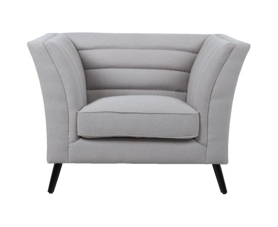 Atpūtas krēsls PIANO gaiši pelēks 112x87xH77cm Atpūtas krēsls 