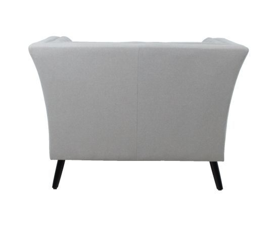 Atpūtas krēsls PIANO gaiši pelēks 112x87xH77cm Atpūtas krēsls 