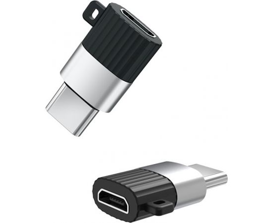 Samsung XO NB149-A Vada Adapteris - Konverteris no Micro USB uz USB-C Melna