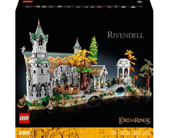 LEGO Lord of The Rings GREDZENU PAVĒLNIEKS: RIVENDELLA (10316)