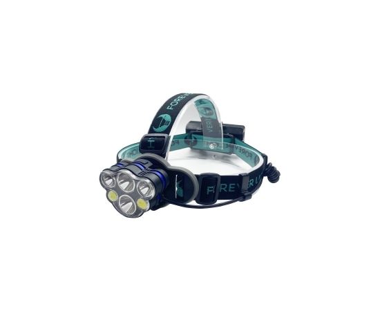 Forever Light LED Ultra Galvas Lukturis  / T6 / 2x 10W + XP-E 2x 3W / 500lm 2x 18650 / 1200mAh Li-Ion