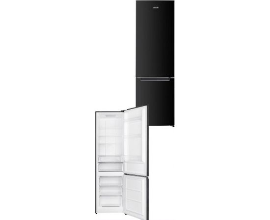 FRIDGE WITH BOTTOM FREEZER FULL NO FROST MPM-348-FF-40 BLACK