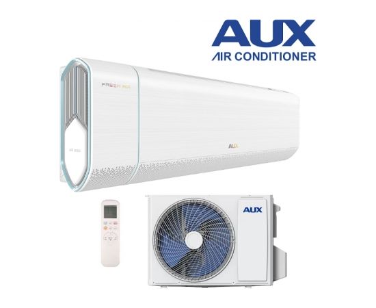 AUX Q-PLUS ASW-H09B6C4/BQAR3DI-C1 FRESHAIR / WINDFREE / UV lampa gaisa kondicionieris / kondicionētājs, 15-35m²
