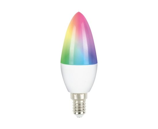 Forever LED SMART E14 Лампочка C37/ 5,5W / RGB+CCT+DIM / Tuya / 470lm / 230V