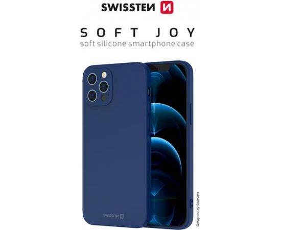 Swissten Soft Joy Silikona vāciņš priekš Samsung Galaxy  S21 FE Zils