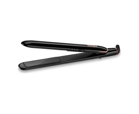 BaByliss ST255E hair styling tool Straightening iron Warm Black, Gold 2 m