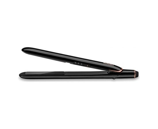 BaByliss ST255E hair styling tool Straightening iron Warm Black, Gold 2 m