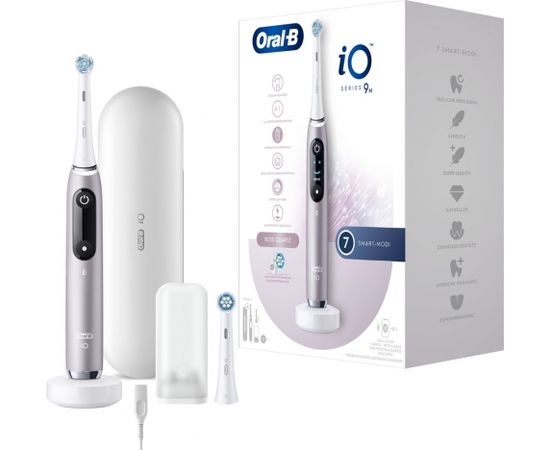 Braun Oral-B iO Series 9n Adult Rotating-oscillating toothbrush Rose