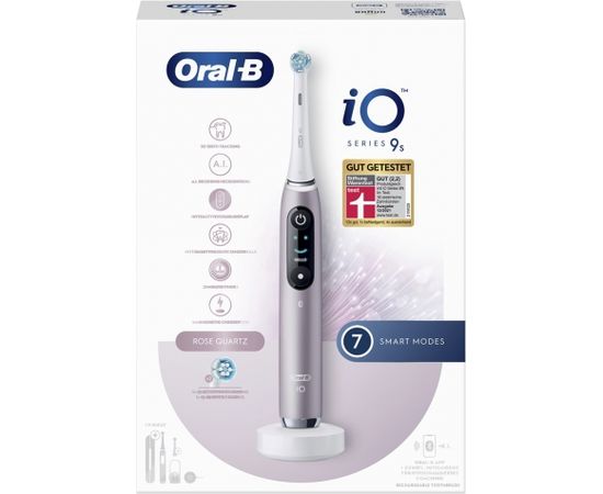 Braun Oral-B iO Series 9n Adult Rotating-oscillating toothbrush Rose
