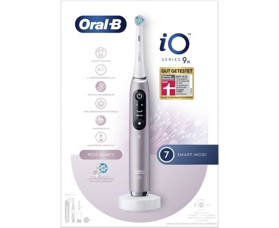 Braun Oral-B iO Series 9n Adult Rotating-oscillating toothbrush Rose